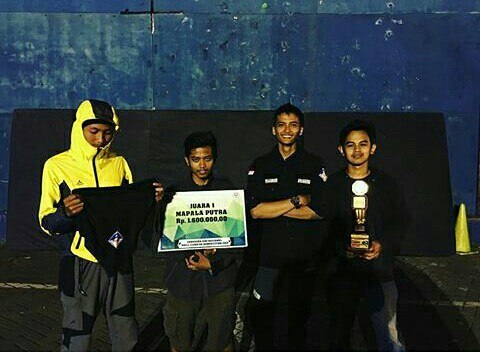 Juara 1 National Wall Climbing Competition 2017